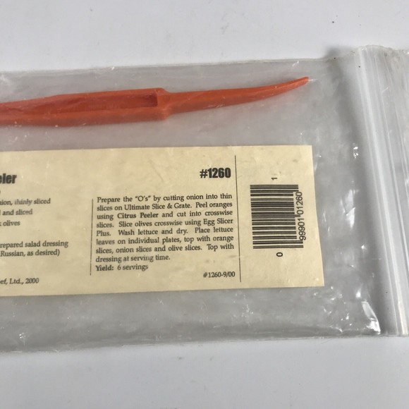 Pampered Chef Citrus Peeler #1260 Oranges Lemons Limes USA - Picture 6 of 8